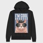 Cool Cat Bro, Hanorac Oversize Barbati (Unisex)