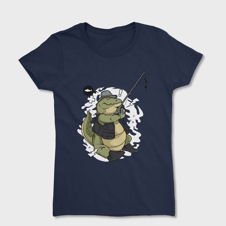 Crocodile Fishing Buddy, Tricou Femei