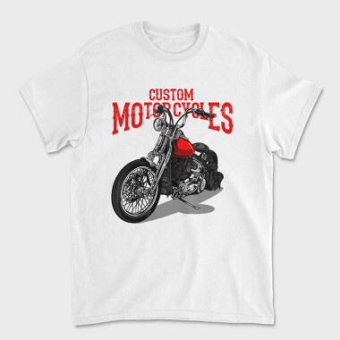 Custom Chopper Ride, Tricou Barbati (Unisex)