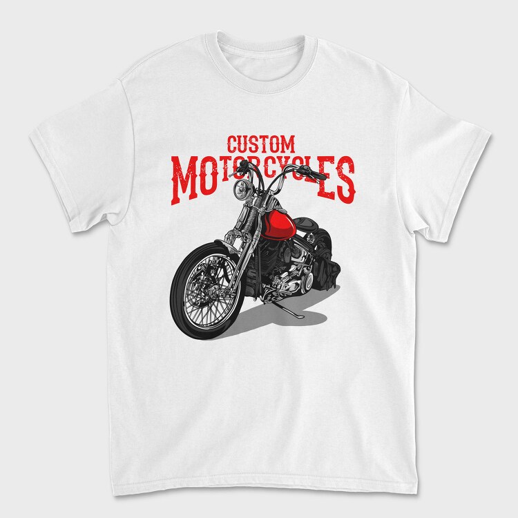 Custom Chopper Ride, Tricou Barbati (Unisex)