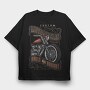 Custom Motorcycles Build Not Bought, Tricou Oversize Barbati (Unisex)