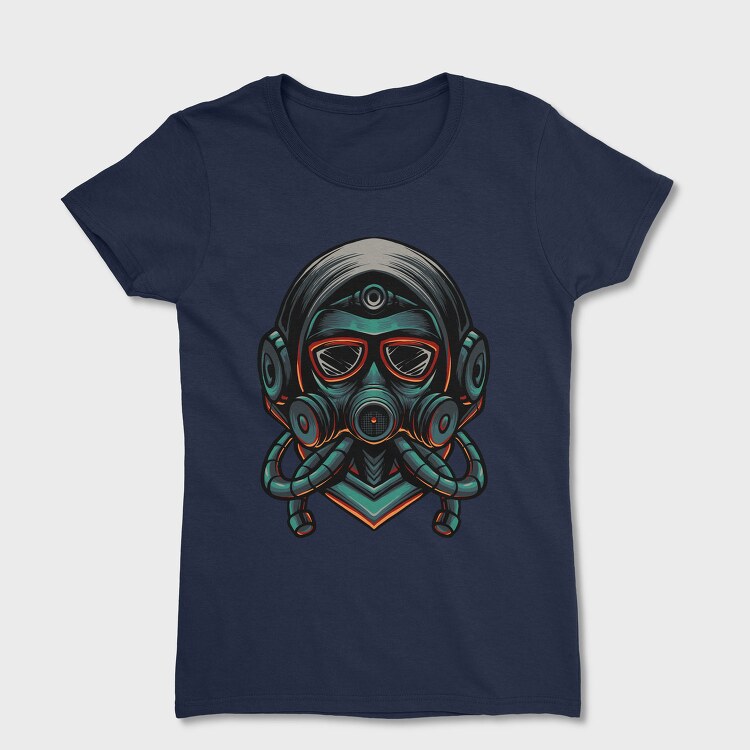 Cyberpunk Gasmask, Tricou Femei