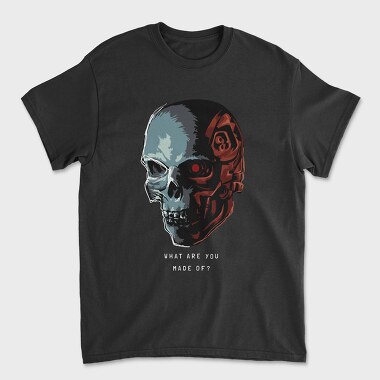 Cyberpunk Skull, Tricou Barbati (Unisex)