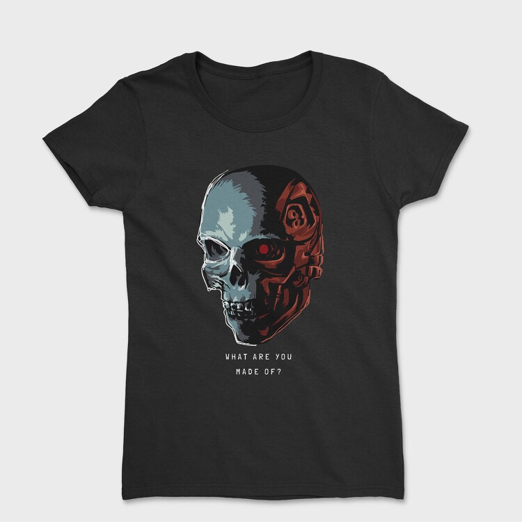 Cyberpunk Skull, Tricou Femei
