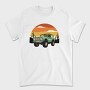 Desert Bronco Sunset, Tricou Barbati (Unisex)