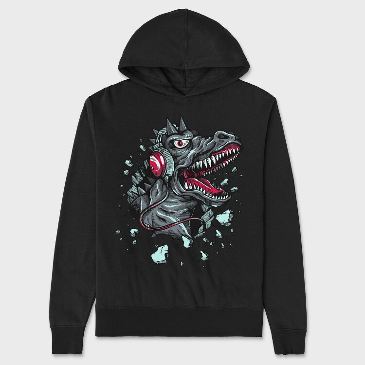 Dino Rage, Hanorac Oversize Barbati (Unisex)