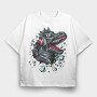 Dino Rage, Tricou Oversize Barbati (Unisex)