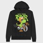 Dino Rider Free, Hanorac Oversize Barbati (Unisex)