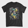 Dinospeed Scooter Rider, Tricou Barbati (Unisex)