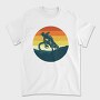 Dirt Bike Sunset, Tricou Barbati (Unisex)