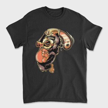 Diving Monkey, Tricou Barbati (Unisex)