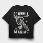 Downhill Racing Maniac, Tricou Oversize Barbati (Unisex)