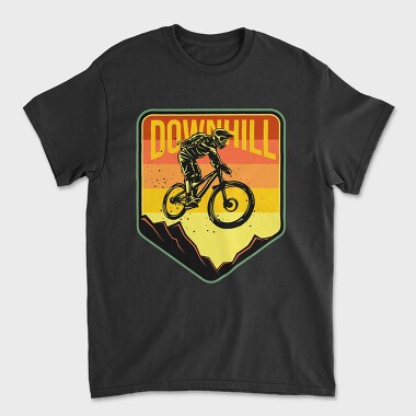 Downhill Thrill, Tricou Barbati (Unisex)