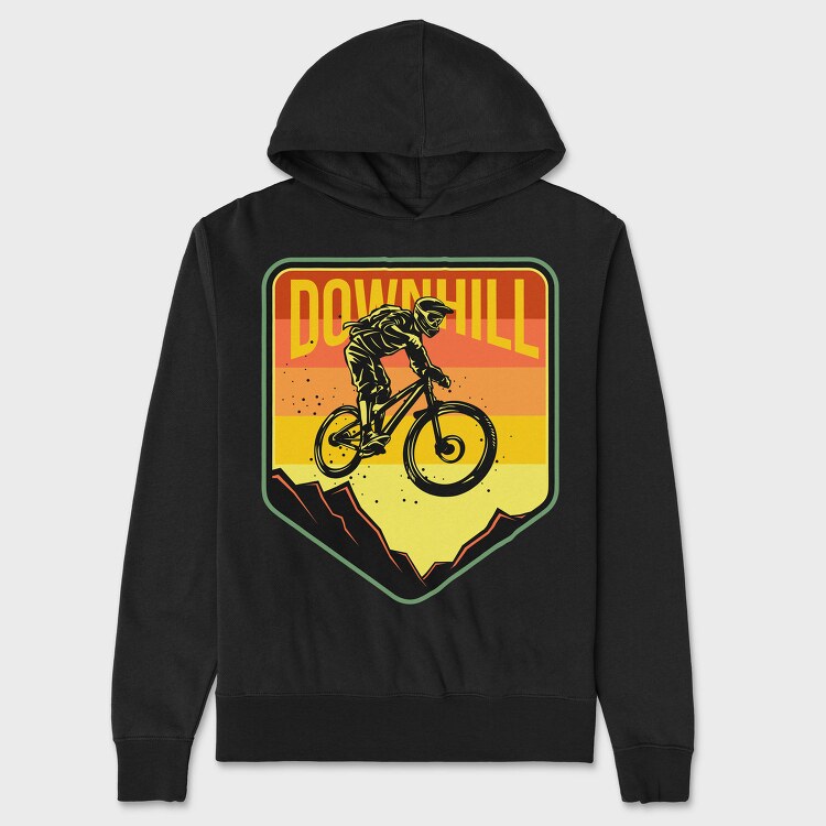 Downhill Thrill, Hanorac Oversize Barbati (Unisex)