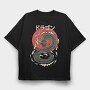 Dragon Sun, Tricou Oversize Barbati (Unisex)
