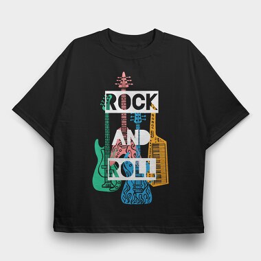 Electric Piano Blues, Tricou Oversize Barbati (Unisex)