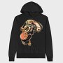 Diving Monkey, Hanorac Oversize Barbati (Unisex)