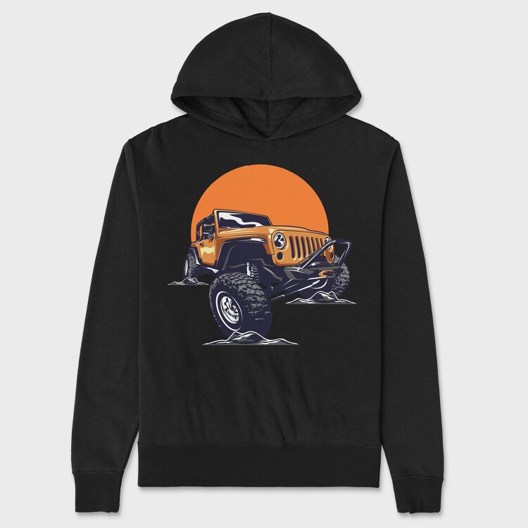 Desert Adventure, Hanorac Oversize Barbati (Unisex)