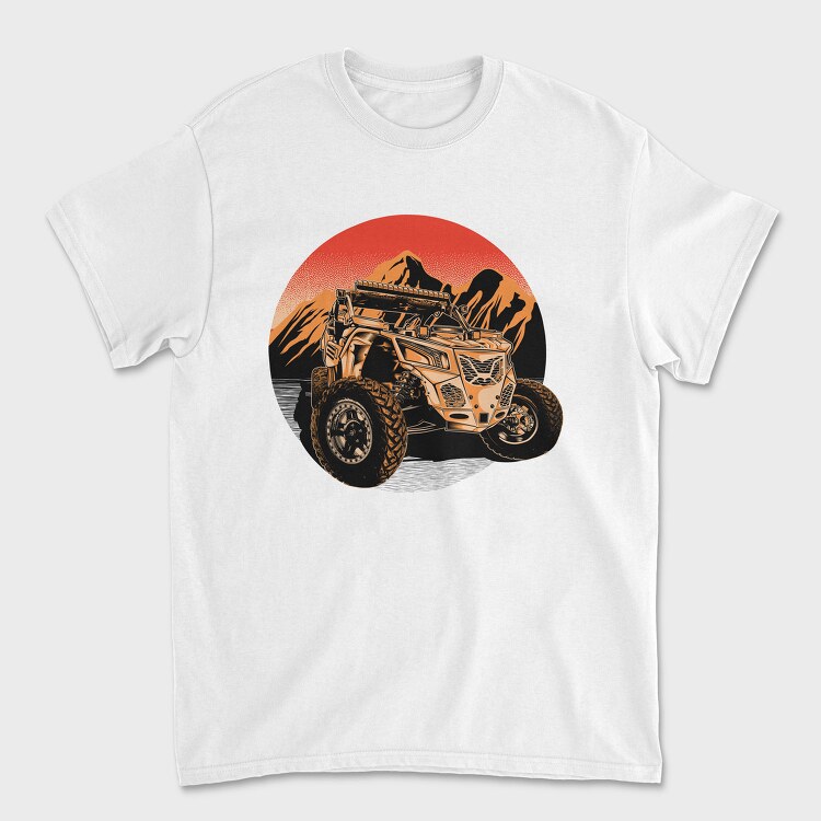 Desert Rally, Tricou Barbati (Unisex)