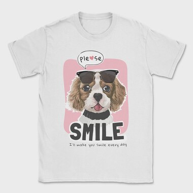 Doggy Smile, Tricou Barbati (Unisex)