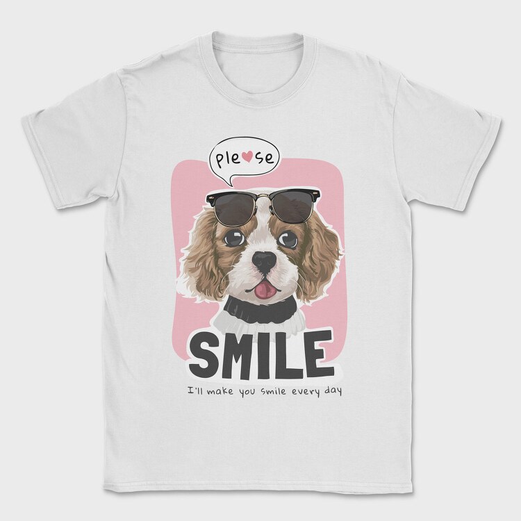 Doggy Smile, Tricou Barbati (Unisex)