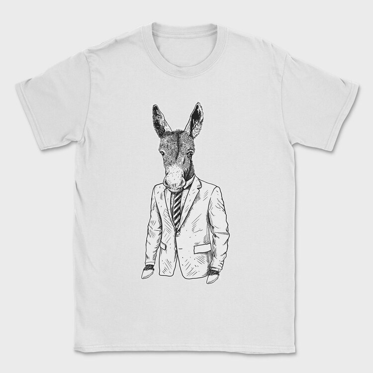 Donkey Suit Chic, Tricou Barbati (Unisex)