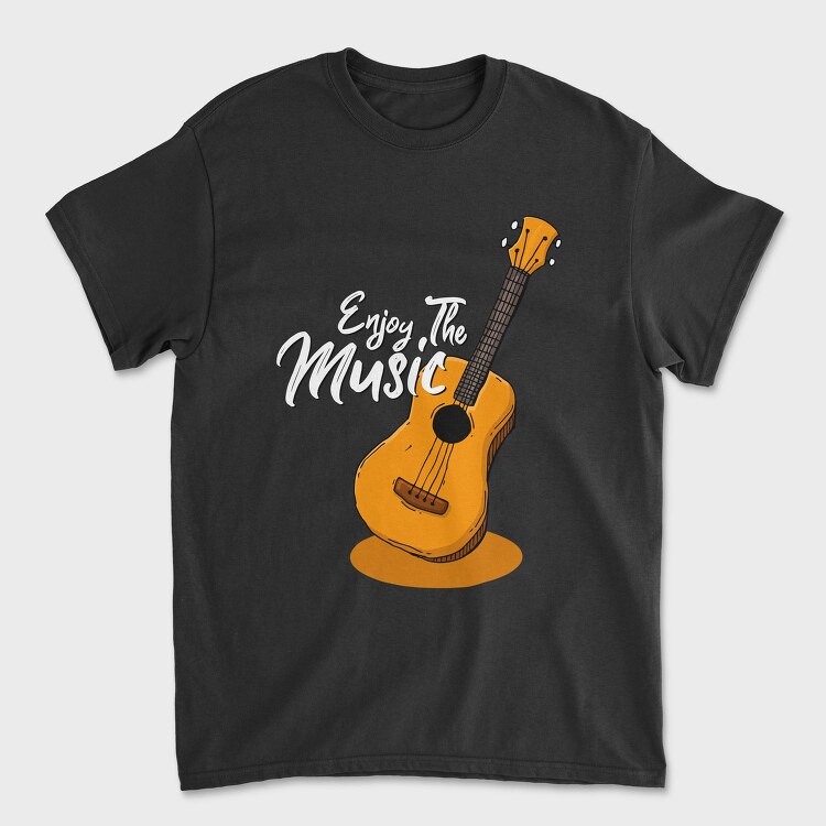 Guitar Music Joy, Tricou Barbati (Unisex)