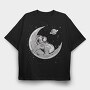 Koala Moon Night, Tricou Oversize Barbati (Unisex)