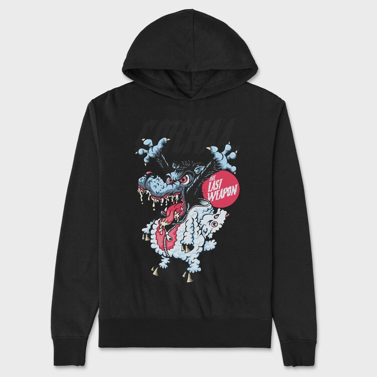 Last Weapon Howl, Hanorac Oversize Barbati (Unisex)