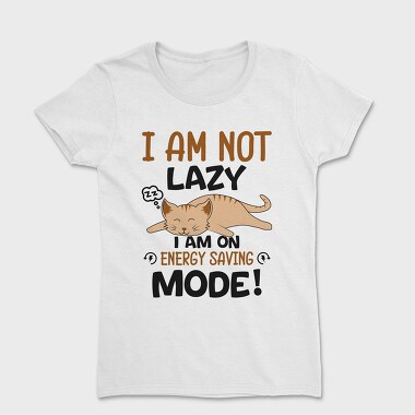 Lazy Cat Energy Saver, Tricou Femei
