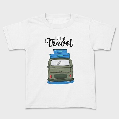 Lets Go Travel Bus, Tricou Copii