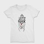Lets Rock Hand Sign, Tricou Femei