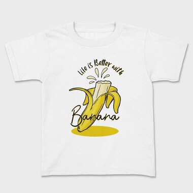 Life Is Better Banana, Tricou Copii