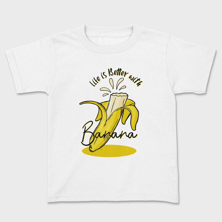 Life Is Better Banana, Tricou Copii