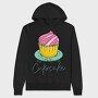 Life Is Better With Cupcake, Hanorac Oversize Barbati (Unisex)