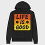Lifegood Vibes, Hanorac Oversize Barbati (Unisex)
