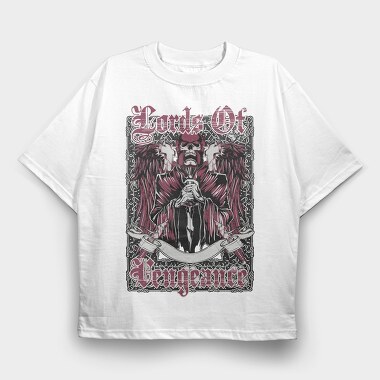 Lords Of Vengeance, Tricou Oversize Barbati (Unisex)