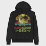 Mamasaurus Rex, Hanorac Oversize Barbati (Unisex)