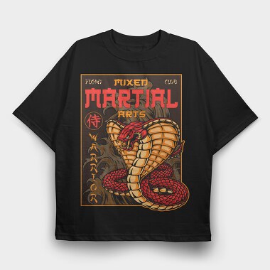 Mixed Martial Arts Club, Tricou Oversize Barbati (Unisex)