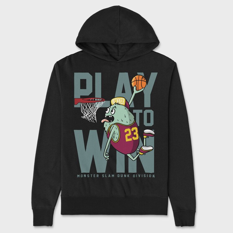 Monster Slam Dunk, Hanorac Oversize Barbati (Unisex)