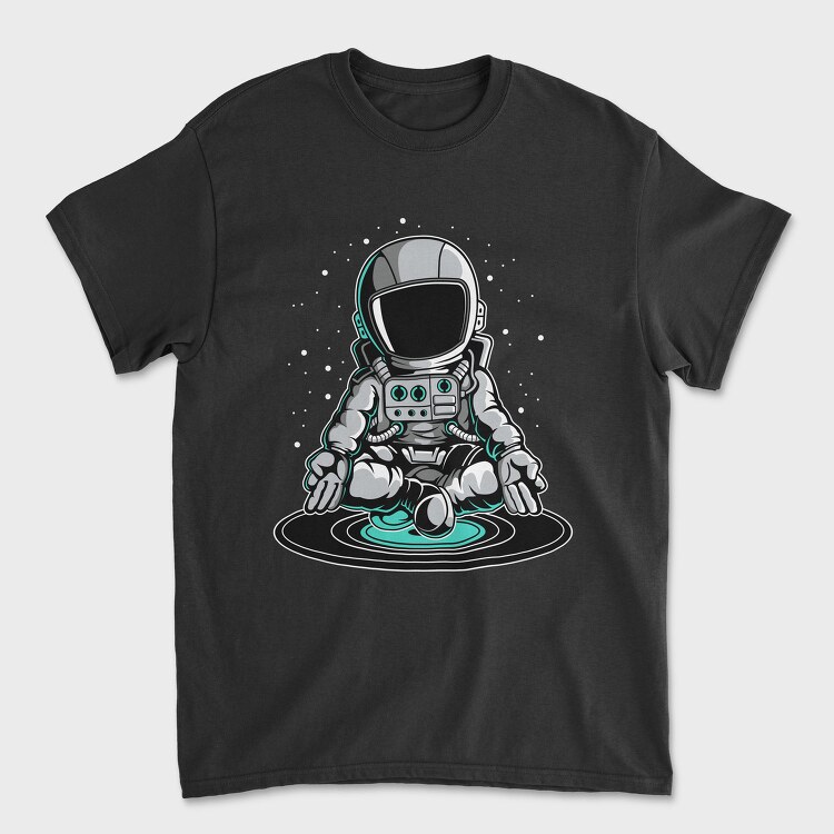 Space Meditate, Tricou Barbati (Unisex)
