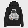 Space Mission Rocket, Hanorac Oversize Barbati (Unisex)
