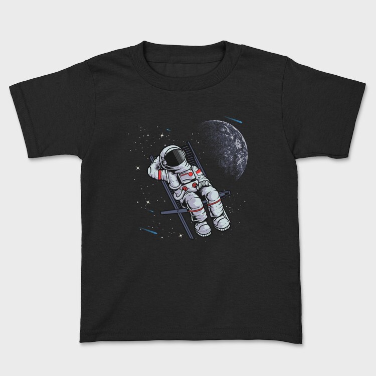 Space Moon Astronaut, Tricou Copii