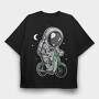 Space Rider 2, Tricou Oversize Barbati (Unisex)