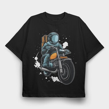 Space Rider 3, Tricou Oversize Barbati (Unisex)