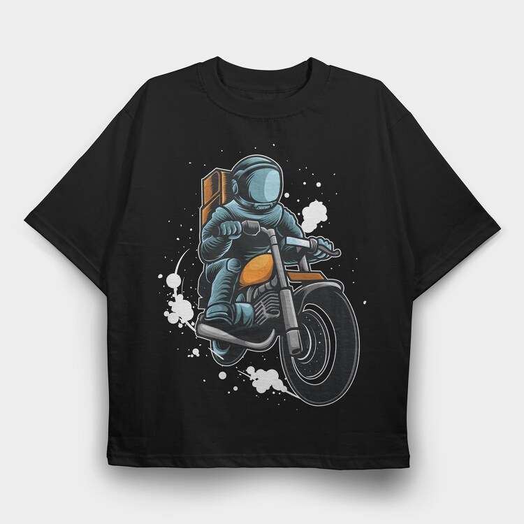 Space Rider 3, Tricou Oversize Barbati (Unisex)