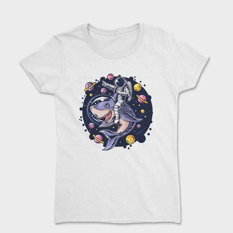 Space Shark Astronaut, Tricou Femei