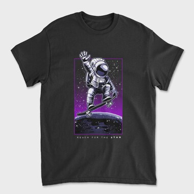 Space Skater, Tricou Barbati (Unisex)