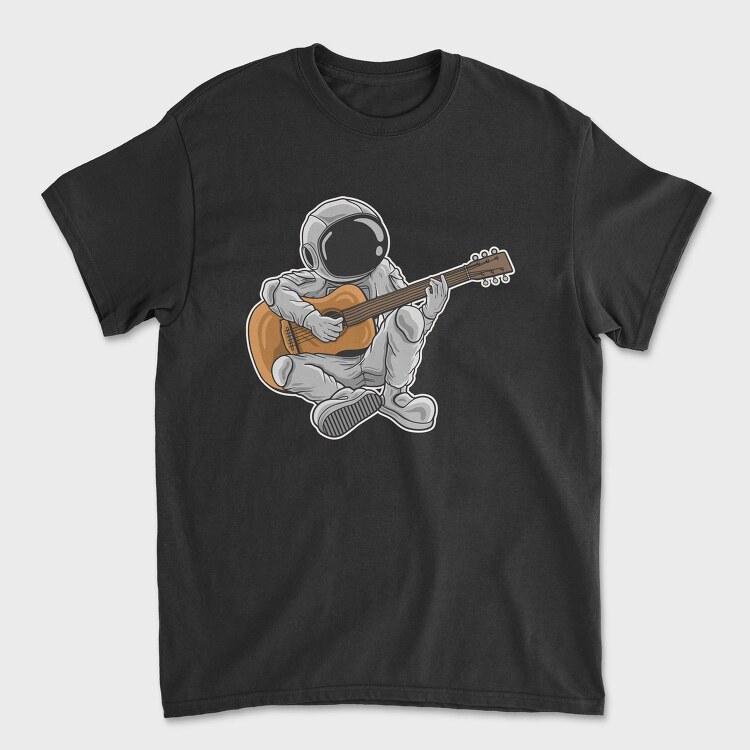 Spacestrum Guitarist, Tricou Barbati (Unisex)