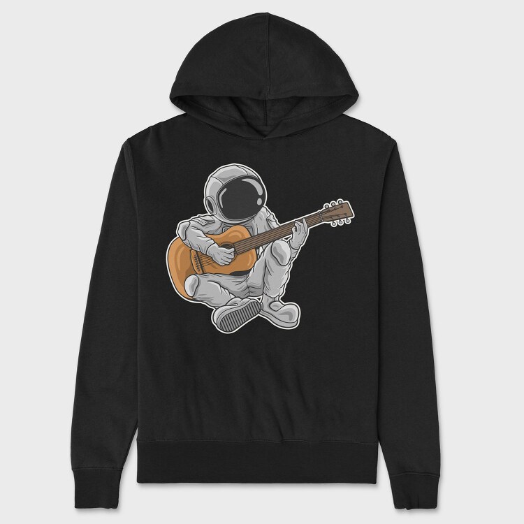 Spacestrum Guitarist, Hanorac Oversize Barbati (Unisex)